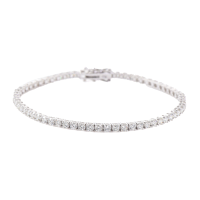 3.74ct Diamond Tennis Bracelet