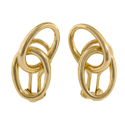 Tiffany & Co Tiffany Double Loop Earrings