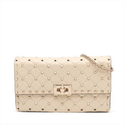 Valentino Garavani Rockstud Spike Clutch Bag