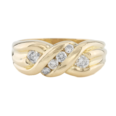 Diamond Dress Ring 18ct Gold