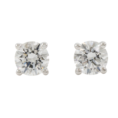 0.60ct Diamond Studs GIA D VVS1