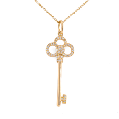 Tiffany & Co. Crown Key Pendant
