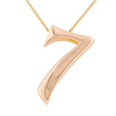Franck Muller Talisman Number 7 Necklace 13g