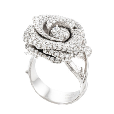 Christian Dior Medium Rose Dior Bagatelle Ring