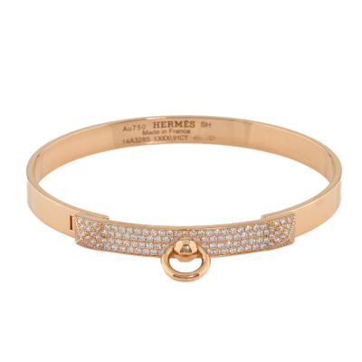 Hermes Collier De Chien Diamond Bracelet