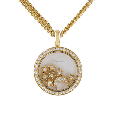 Chopard Happy Diamonds Moon & Star Pendant