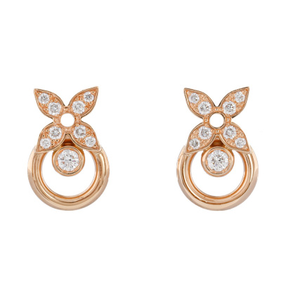 Louis Vuitton Idylle Blossom Diamond Earrings