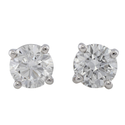 0.80ct Diamond Studs GIA D VS1