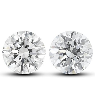 1.15ct Loose Pair of Diamonds GIA F VVS1