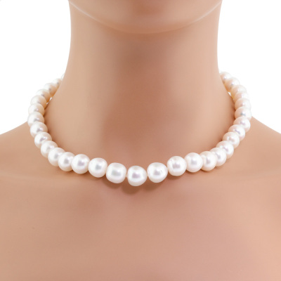 12.1-10.0mm Autore Pearl Strand Necklace