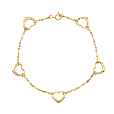 Tiffany & Co Open Heart Bracelet