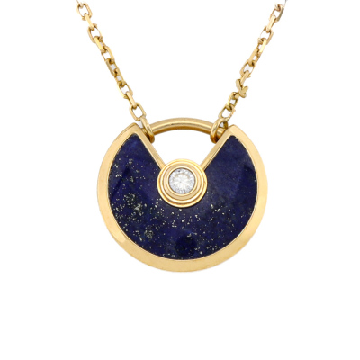 Amulette de Cartier Lapis Lazuli Necklace