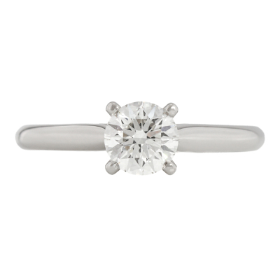 0.50ct Cartier Solitaire Ring GIA G VVS2
