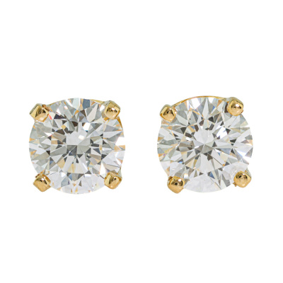 0.80ct Diamond Studs GIA E IF, F IF