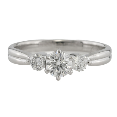 0.50ct Diamond Trilogy Ring