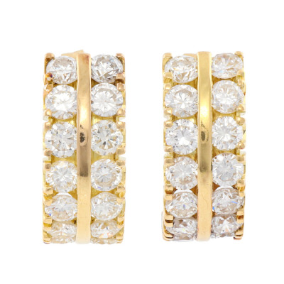 4.02ct Diamond Earrings