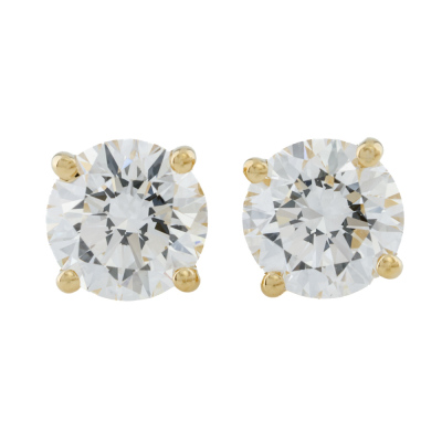 1.02ct Diamond Studs GIA D VS1