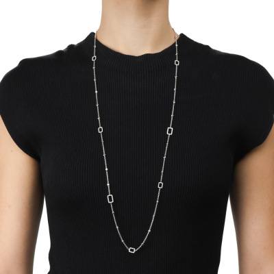 3.80ct Diamond 18ct Gold Necklace