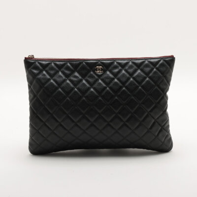 Chanel Large O Case Clutch