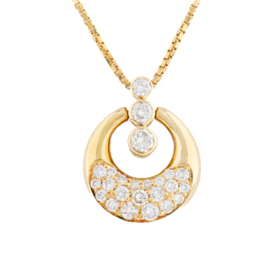 0.60ct Diamond Dress Pendant