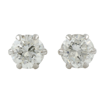 1.35ct Diamond Studs H SI
