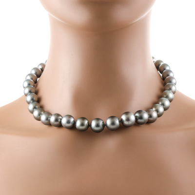 13.4-11.0mm Tahitian Pearls Strand Necklace