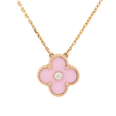 Van Cleef & Arpels 2015 Holiday Vintage Alhambra Pendant