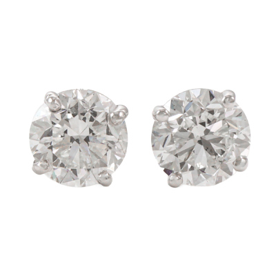 2.01 Diamond Studs GIA F-G SI1
