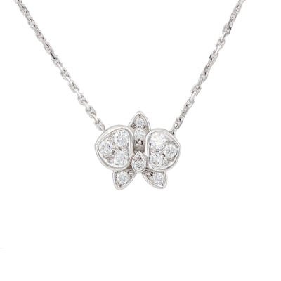 Cartier Caresse dOrchidees Diamond Pendant