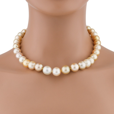 13.6-10.7mm South Sea Pearl Strand Necklace