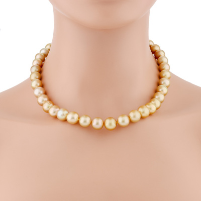 12.2-9.8mm South Sea Pearl Strand Necklace