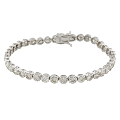 6.31ct Diamond Tennis Bracelet