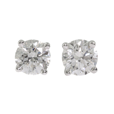 0.66ct Diamond Studs GIA E IF