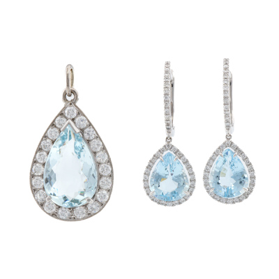 Set of Pendant & Earrings