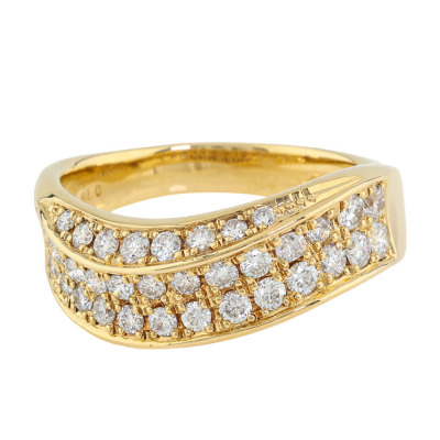 Lanvin Diamond Dress Ring
