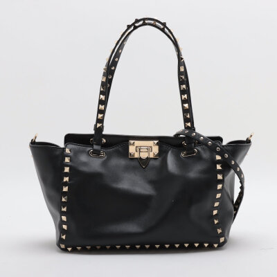 Valentino Small Rockstud Tote Bag