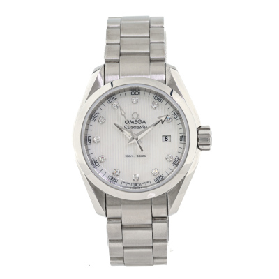 Omega Seamaster Aqua Terra with Diamond Watch