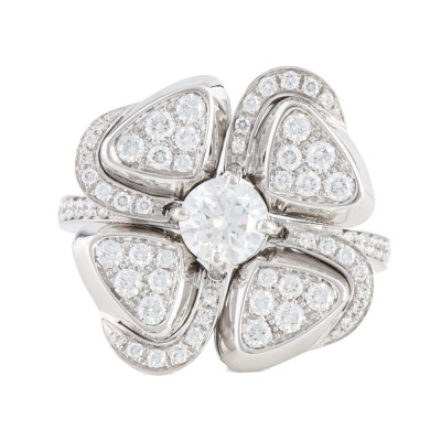 Bvlgari Fiorever Diamond Ring