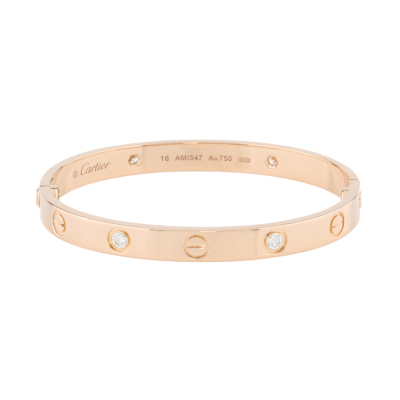 Cartier Love Bracelet, 4 Diamonds