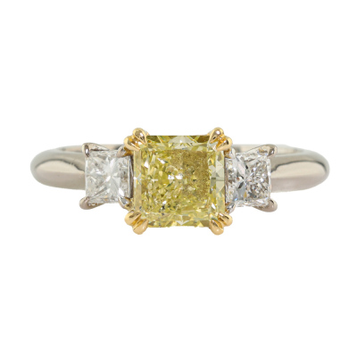 Anton Hello Yellow Diamond Ring 1.03ct GIA