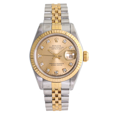 Rolex Datejust with Diamond Ladies Watch 69173G