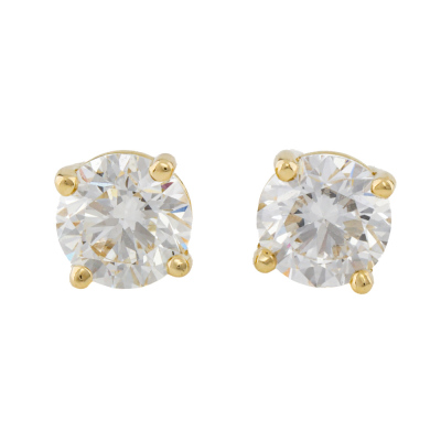 0.80ct Diamond Studs GIA D VVS1, E VVS1