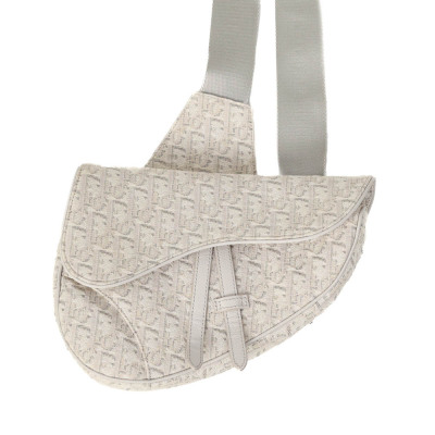 Dior Saddle Bag in White
