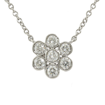 Tiffany & Co. Flower Garden Diamond Pendant