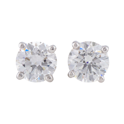 1.11ct Diamond Studs GIA D E IF
