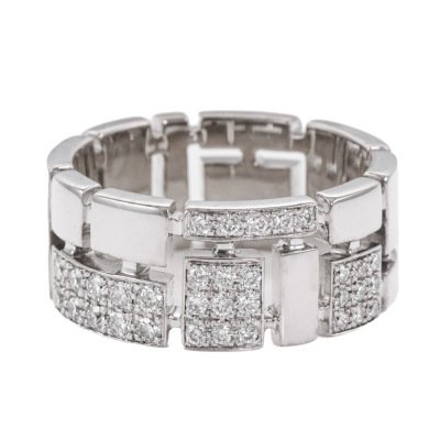 Canturi Cubism Diamond Ring, 18ct Gold 26.3g