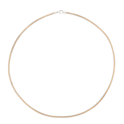 Chain Necklace, 18ct Gold & Platinum-950 14.4g