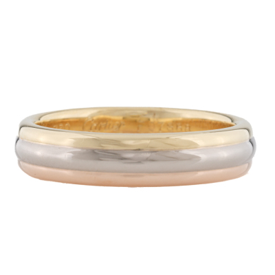 Cartier Vintage Tri Colour Band