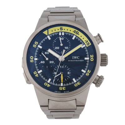 IWC Schaffhausen Aquatimer Split Minute Watch