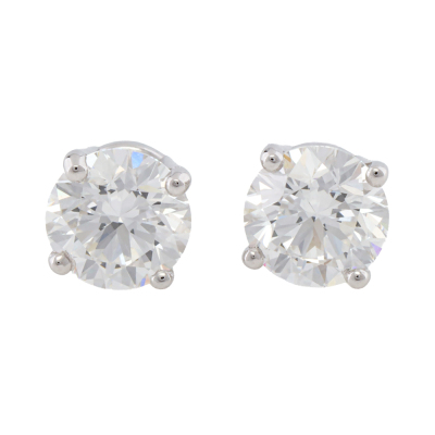 1.30ct Diamond Studs GIA D IF